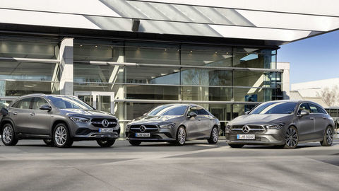 Mercedes-Benz predstavuje nové plug-in hybridy CLA 250 e a GLA 250 e