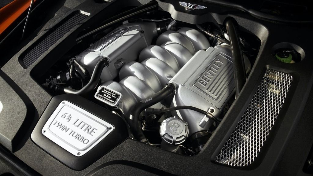 Motor Bentley V8 6.75