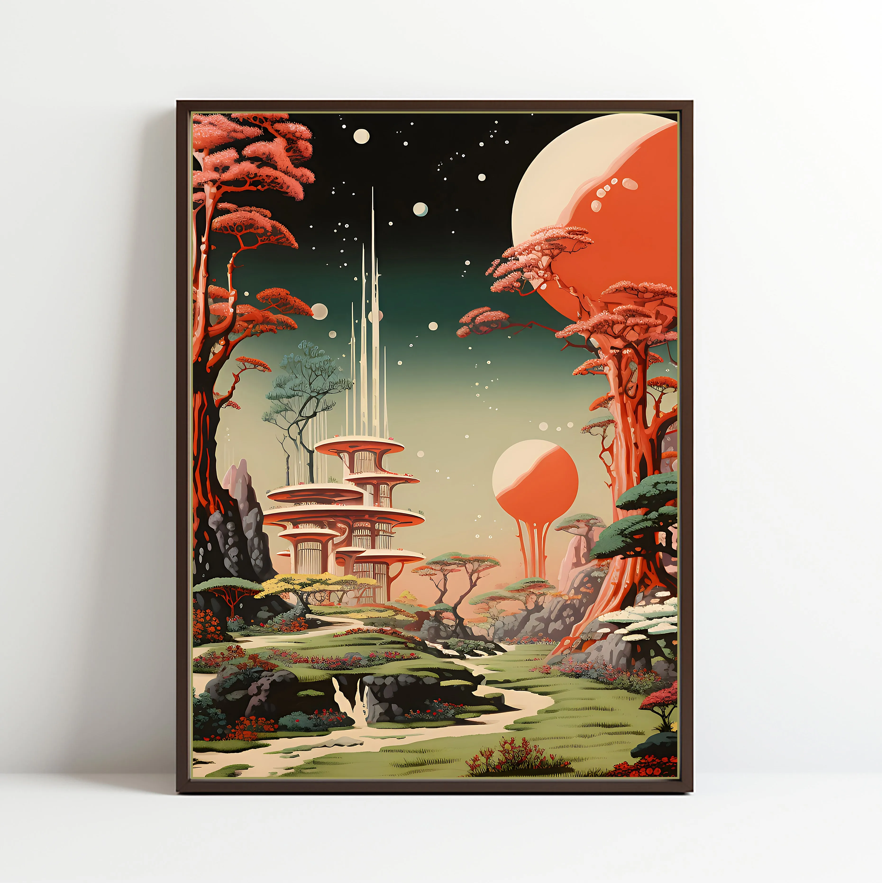 Garden of the Crimson Planets