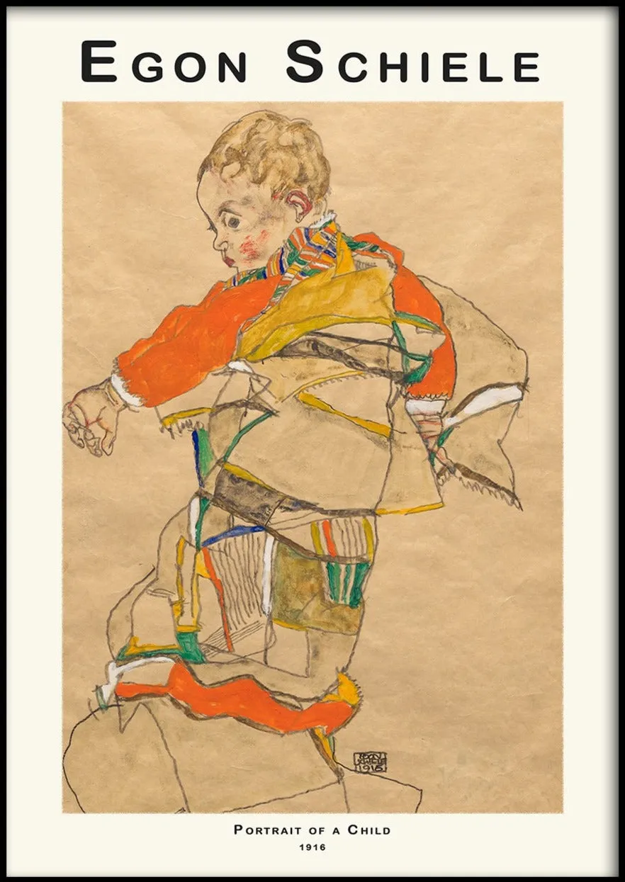 Egon Schie Portrait of a Child