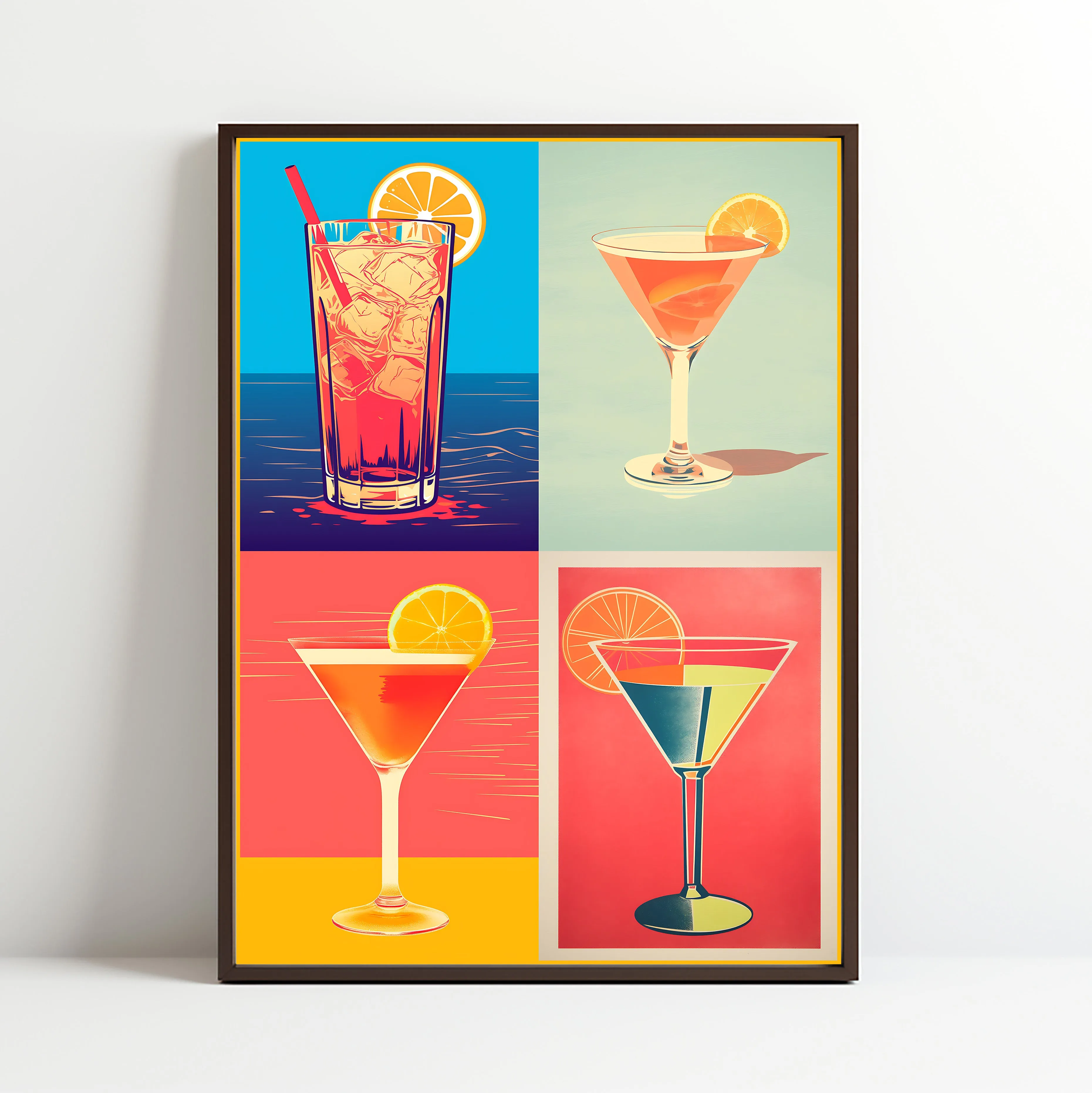 Pop Art Cocktails Quartet