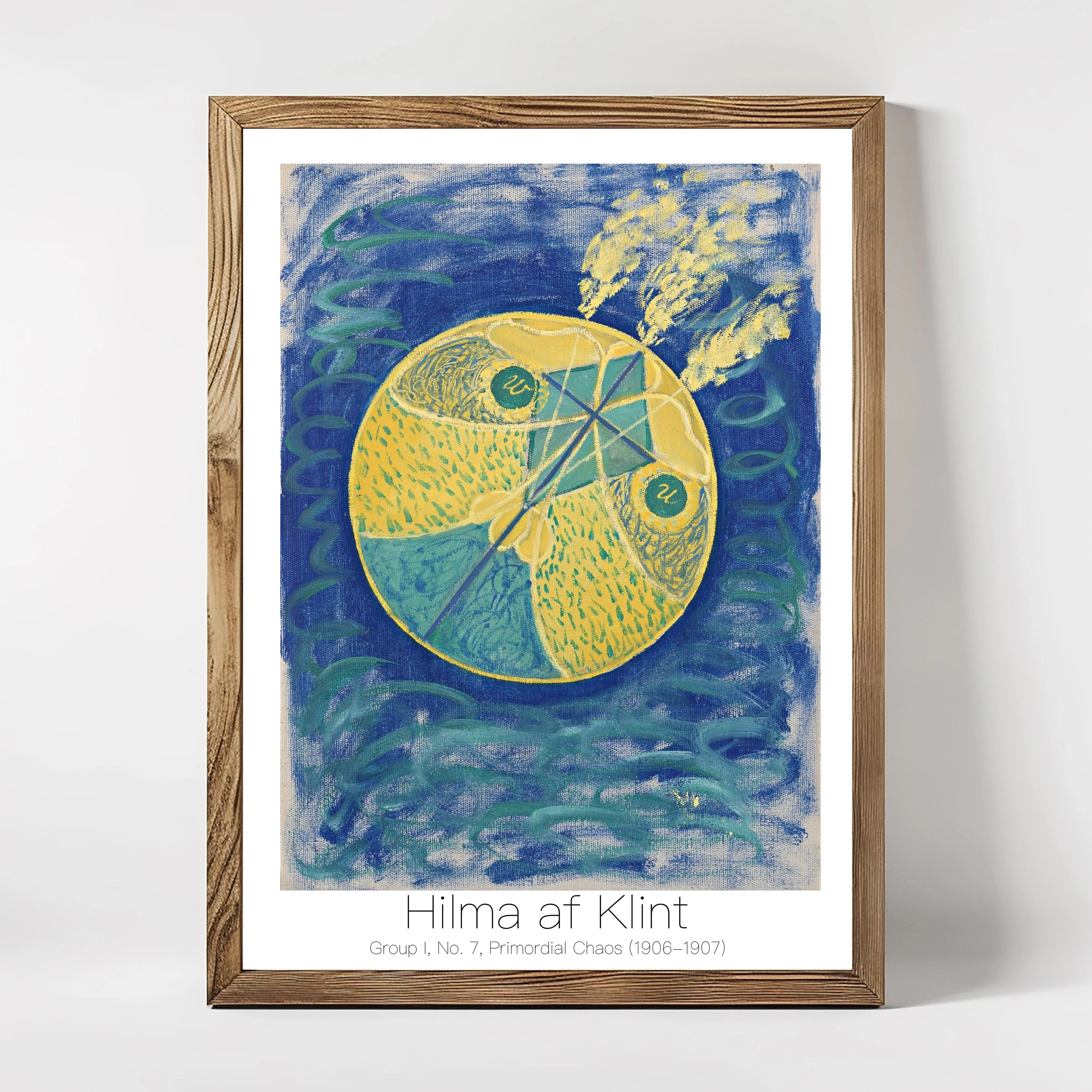 Hilma Af Klint - Primordial Chaos No 16