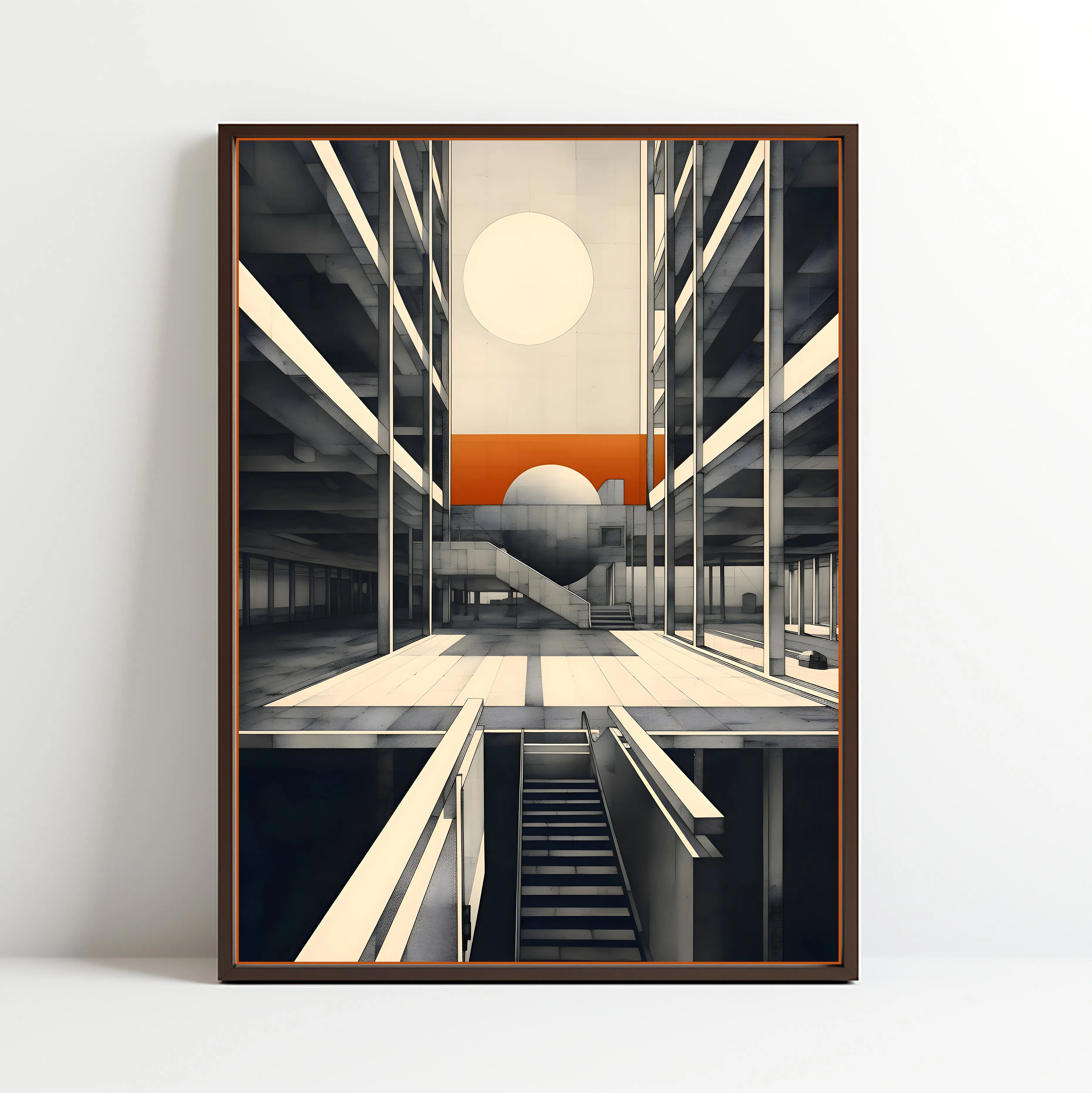 Sun Between Structures