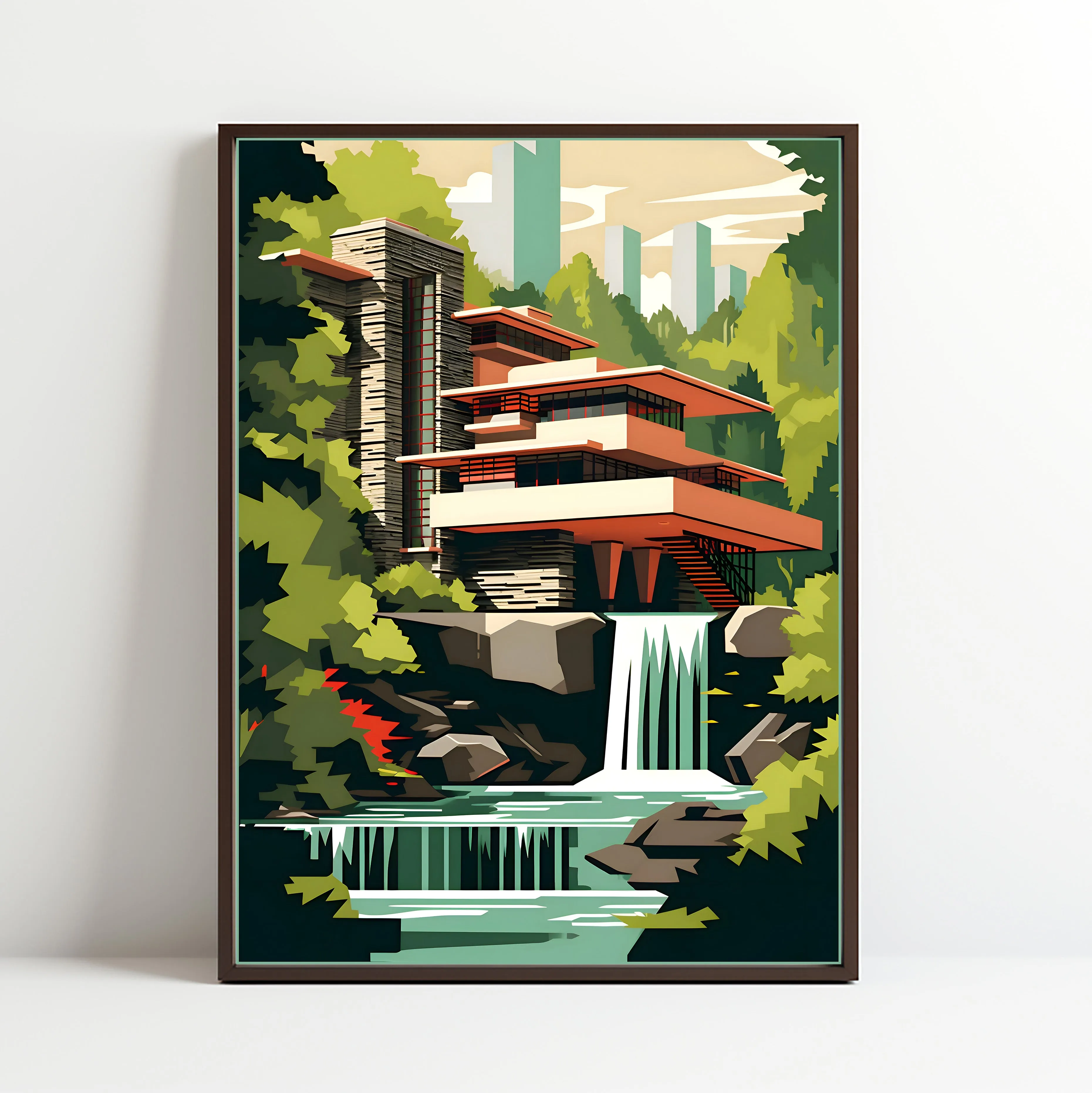Fallingwater in Nature