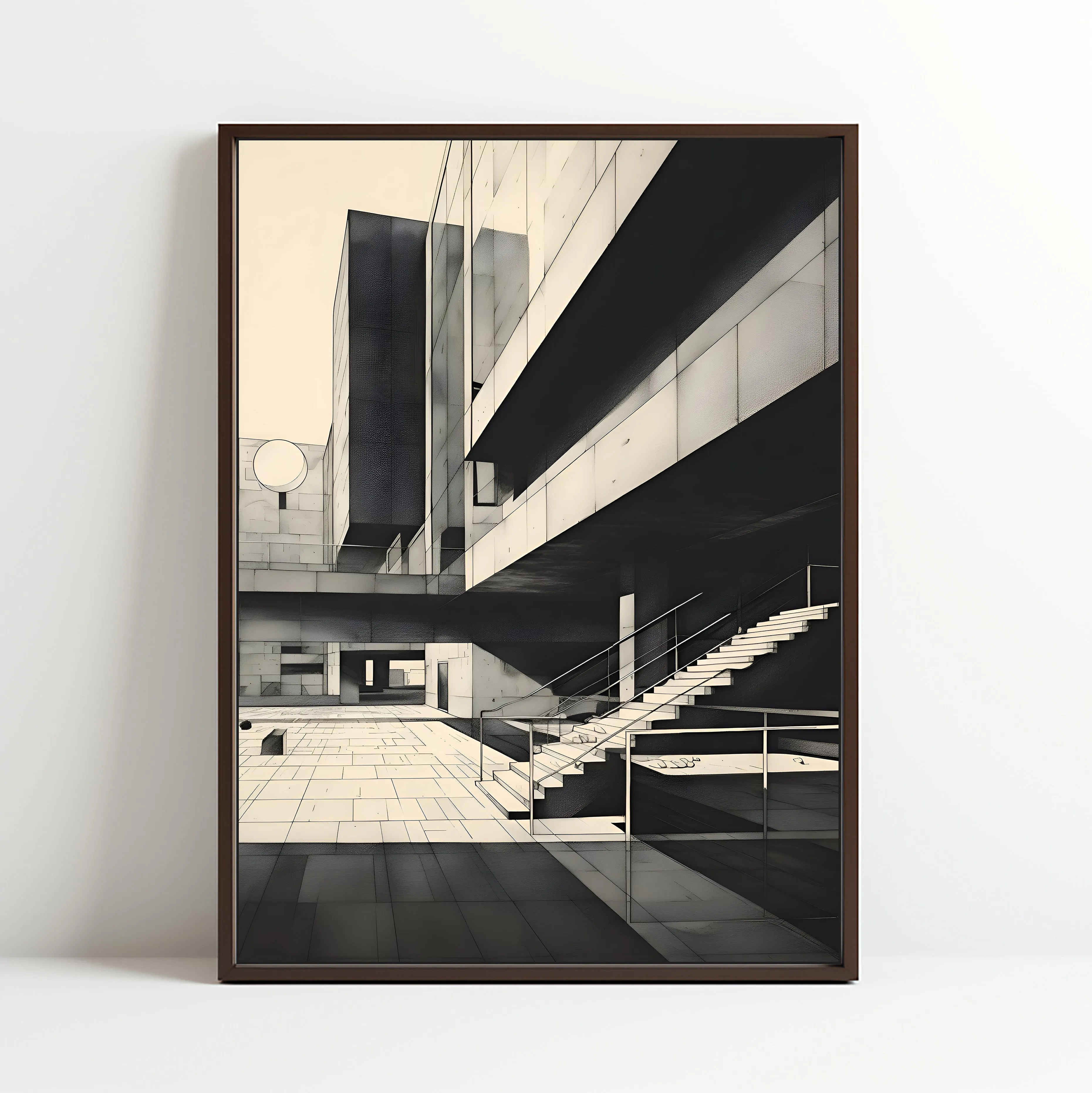 Minimalist Architectural Passage