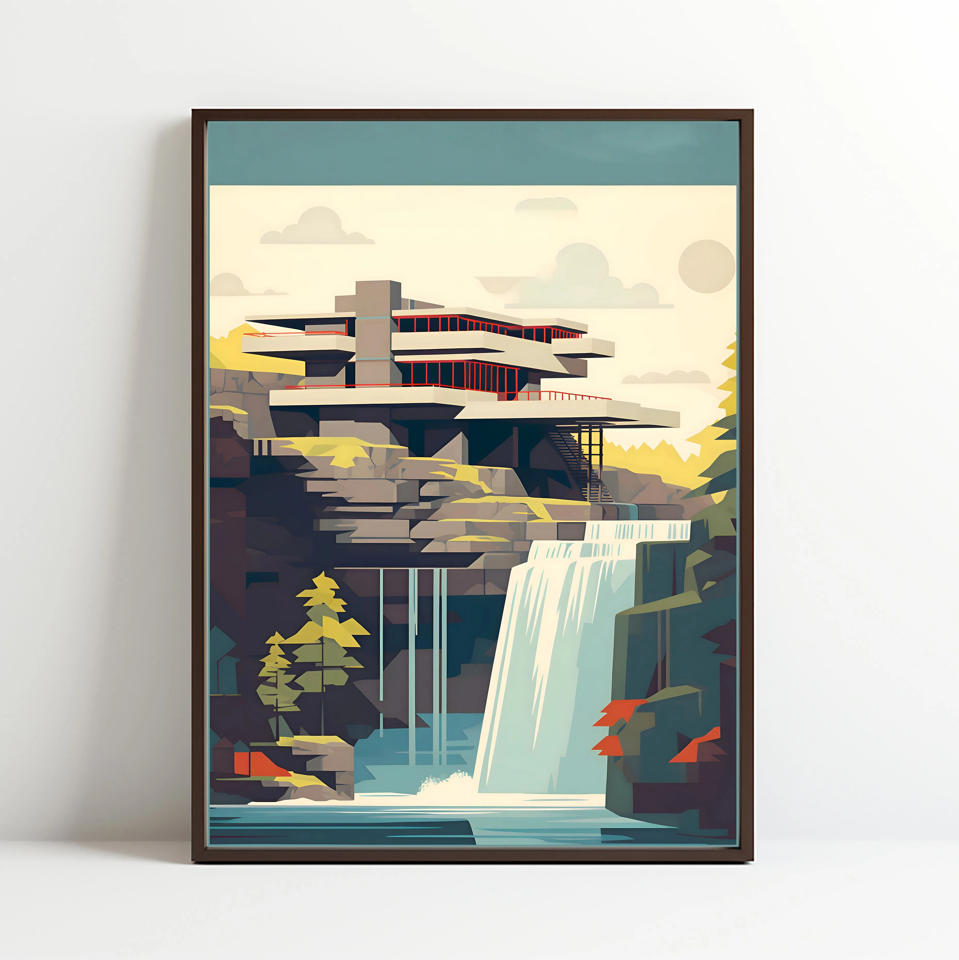 Modern Echo of Fallingwater