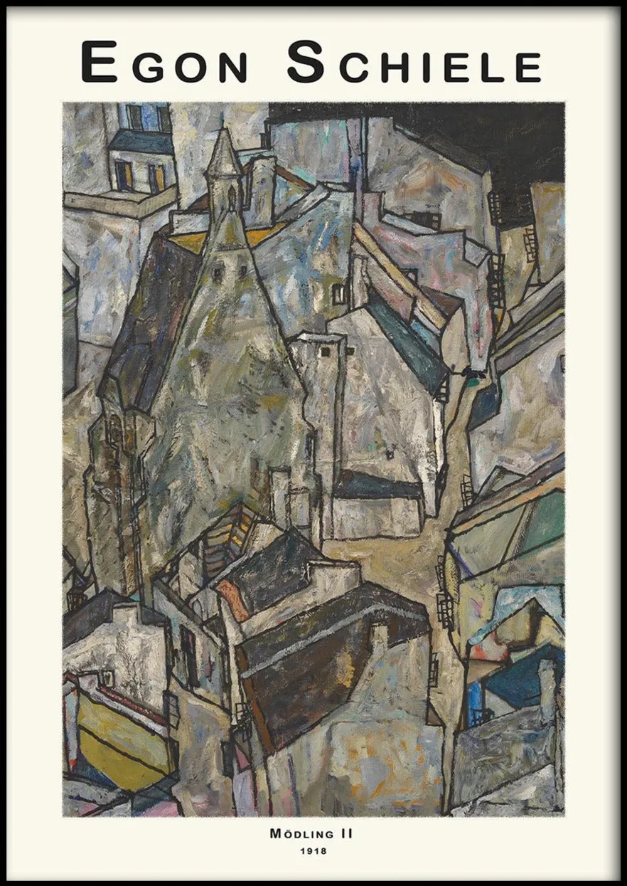 Egon Schiele Mödling II (1918)