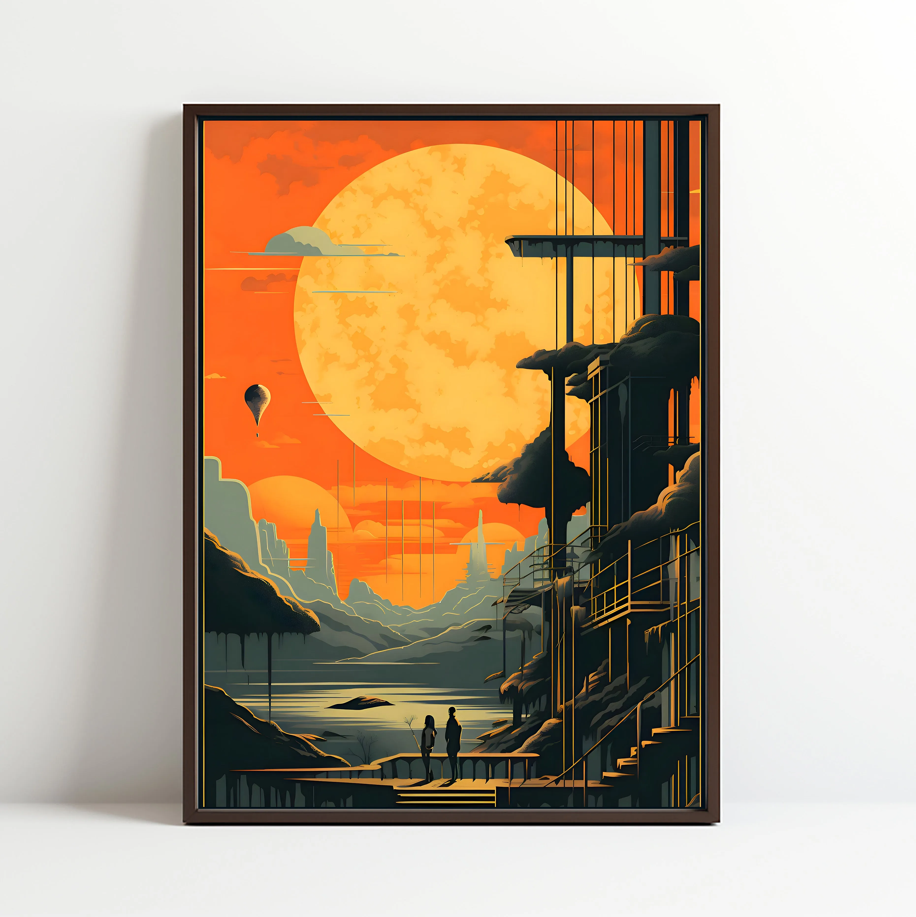 Where the Giant Sun Rises