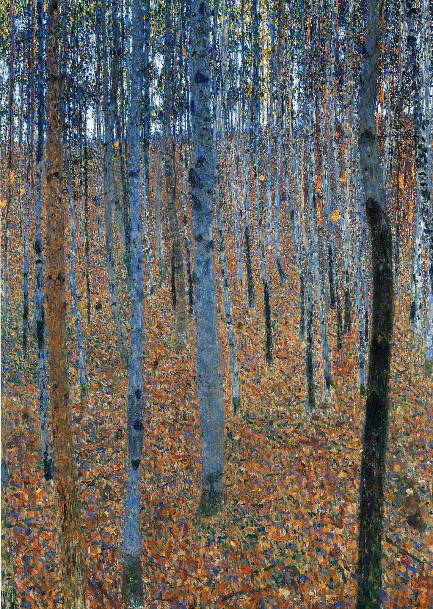 Gustav Klimt - Beech Grove I (1902)