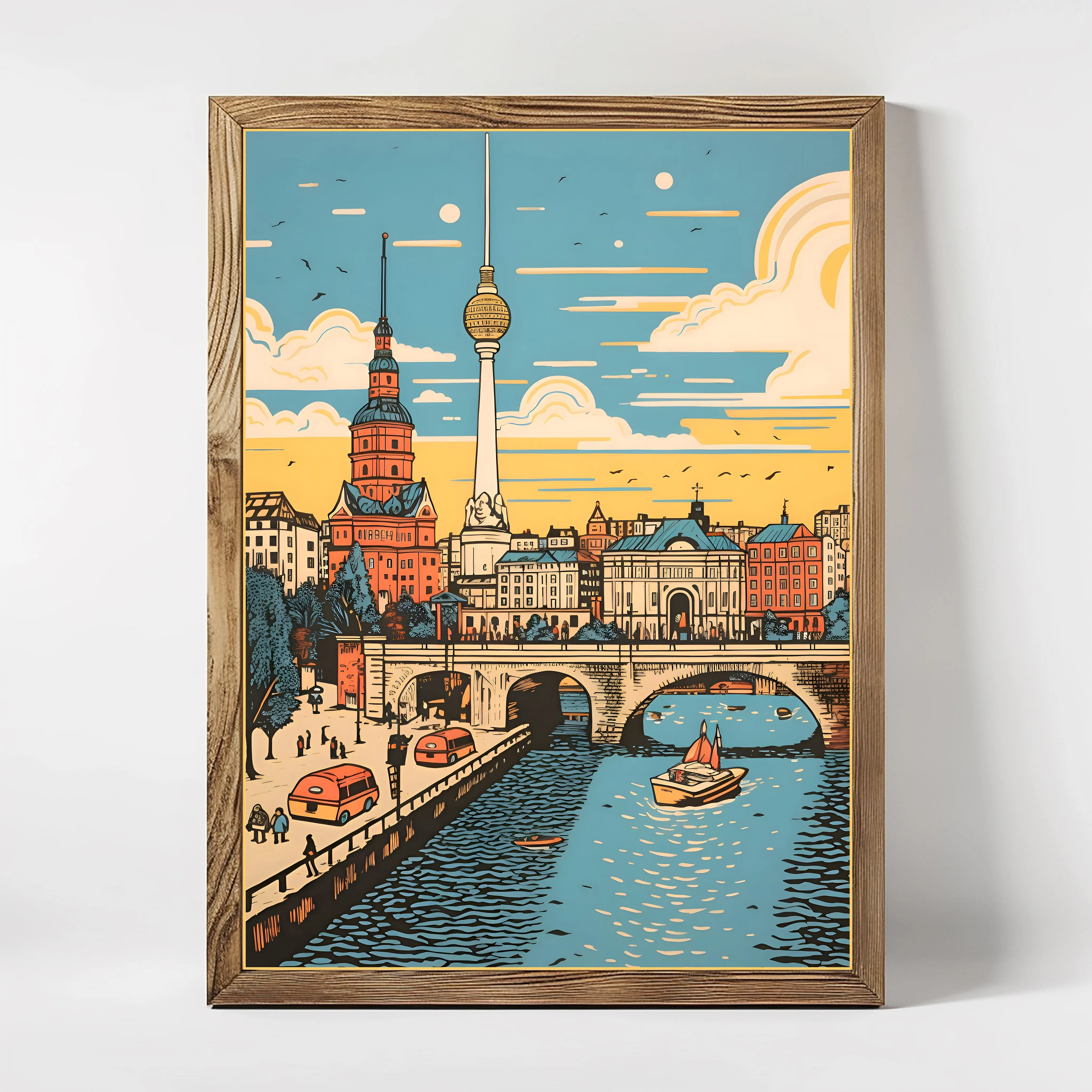 City Life Along the Spree