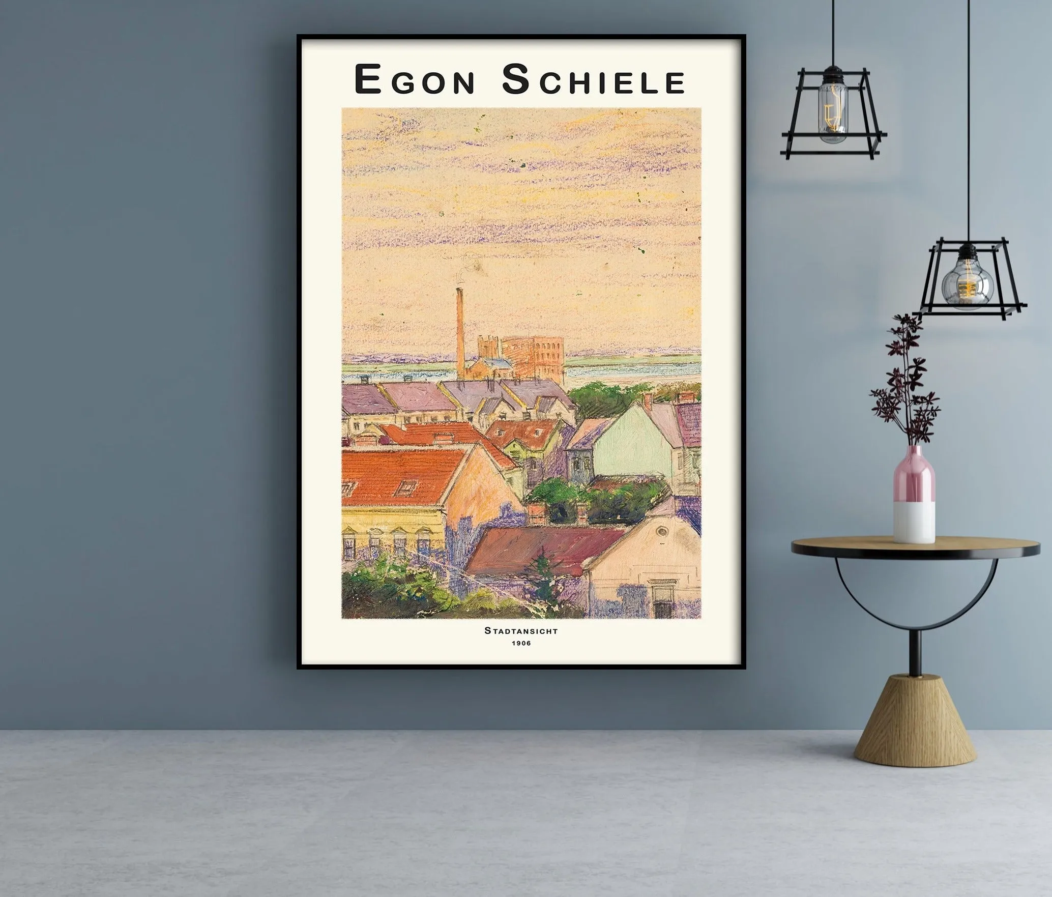 Egon Schiele  City view
