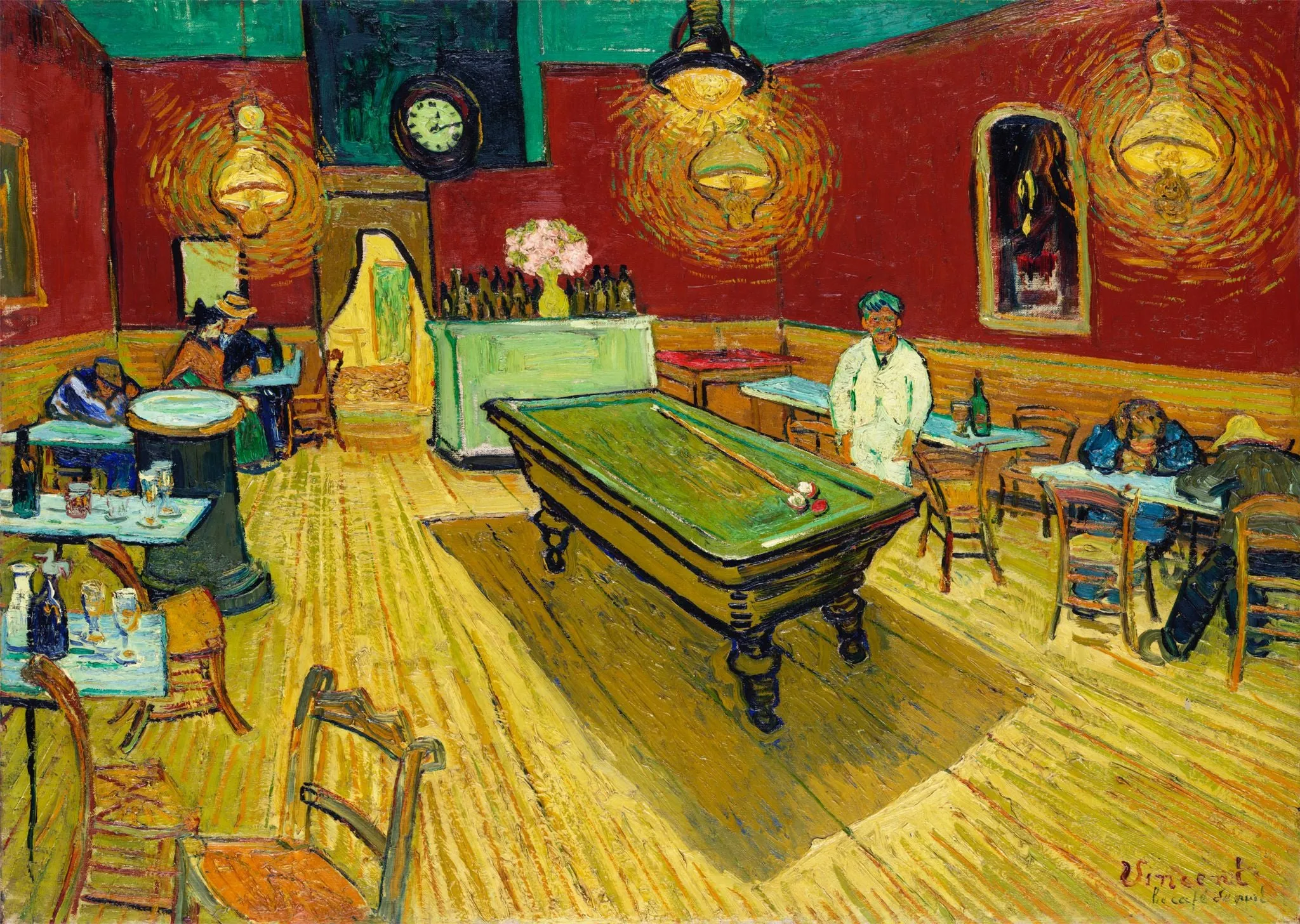 Vincent Van Gogh - Le café de nuit (The Night Café) (1888)