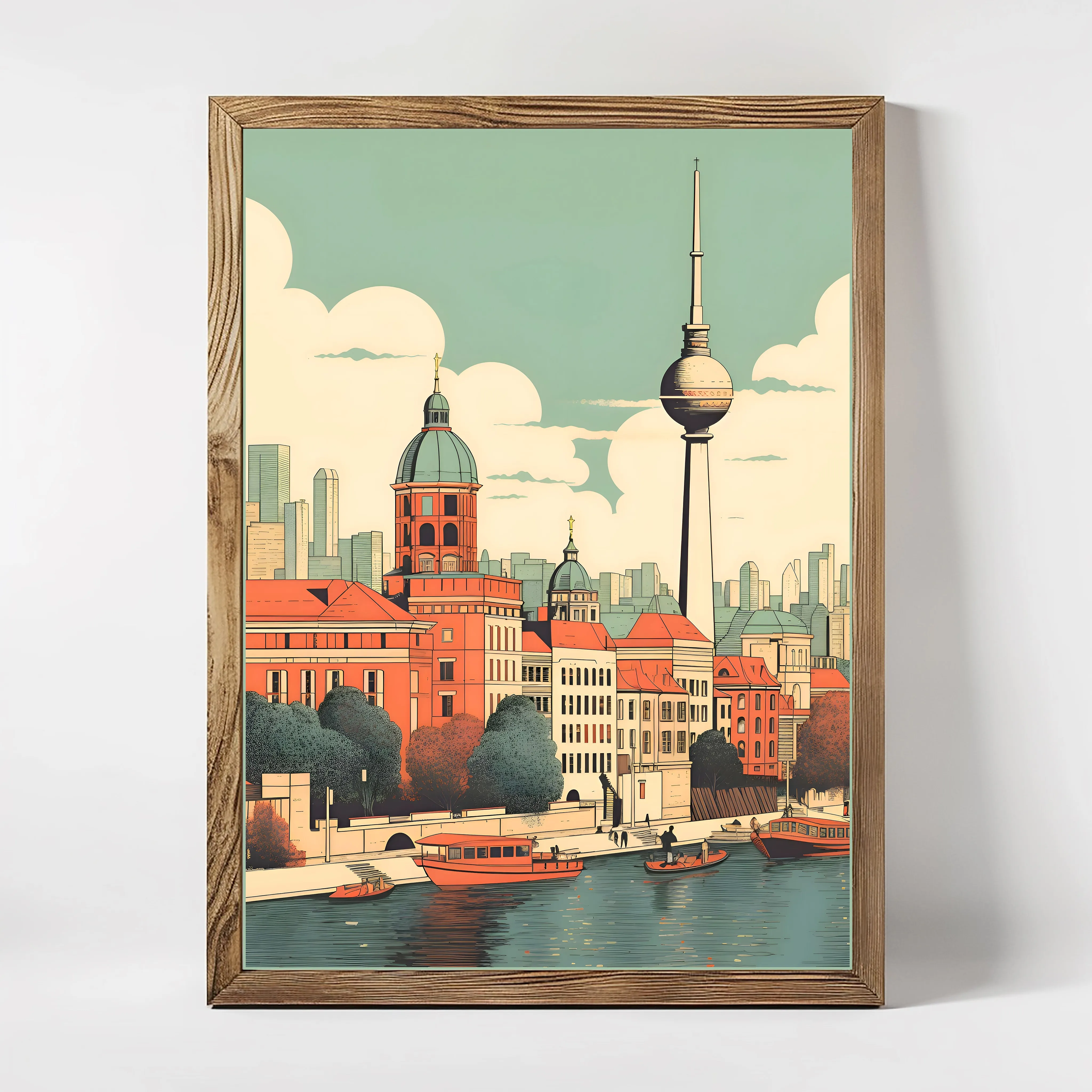 Berlin Between River and Sky