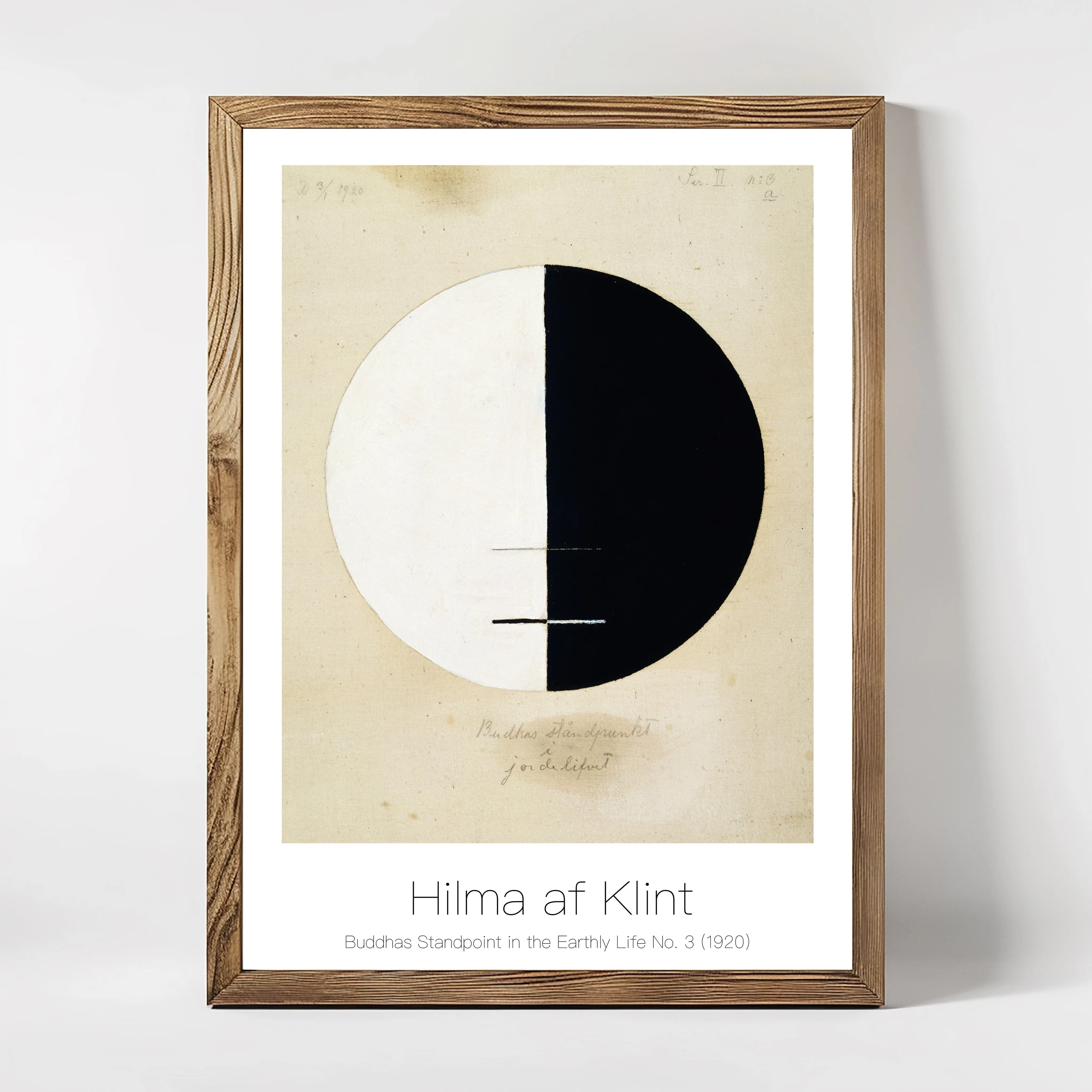 Hilma Af Klint - Buddhas Standpoint in the Earthly Life No. 3