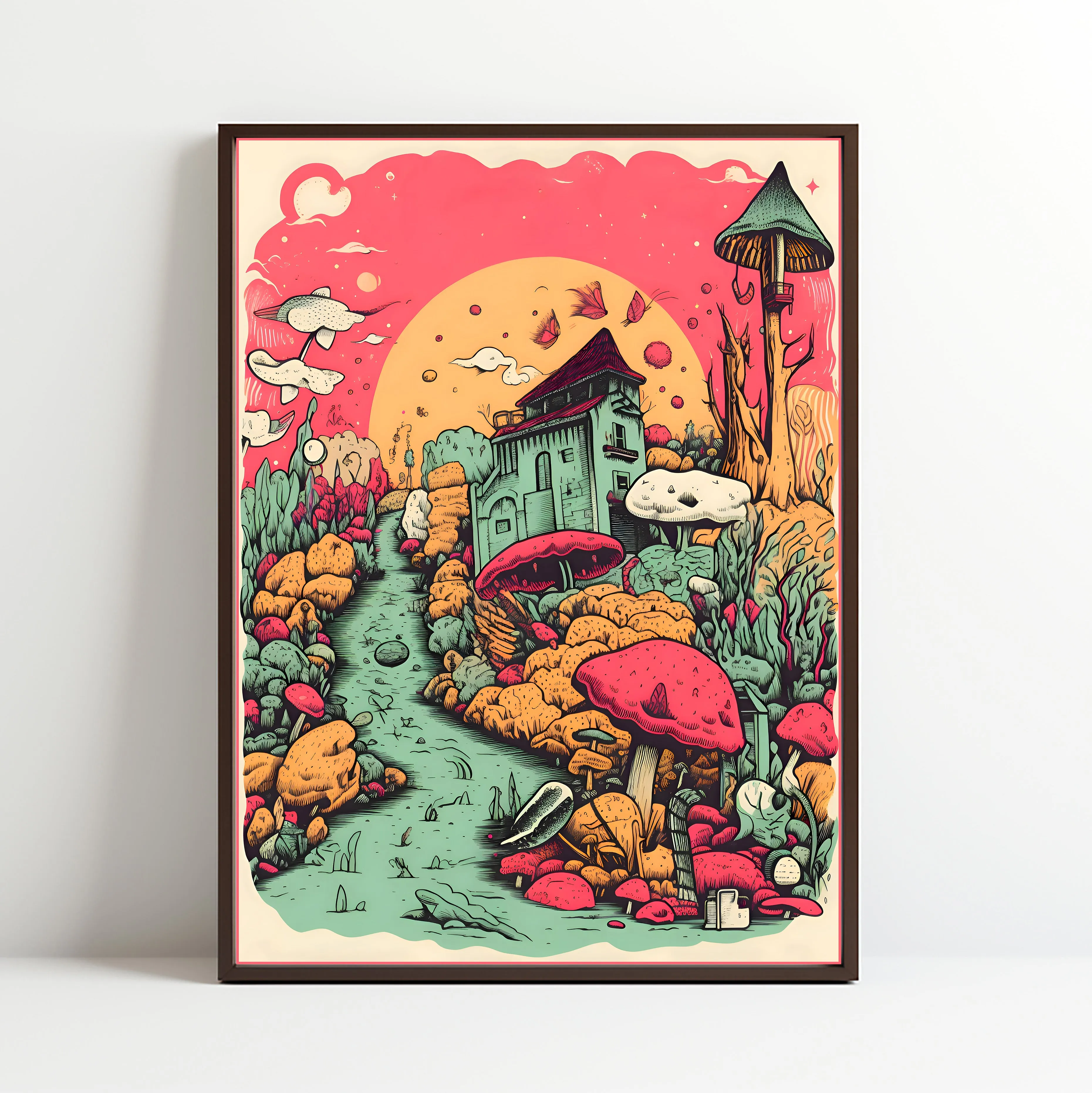 The Mushroom Valley House