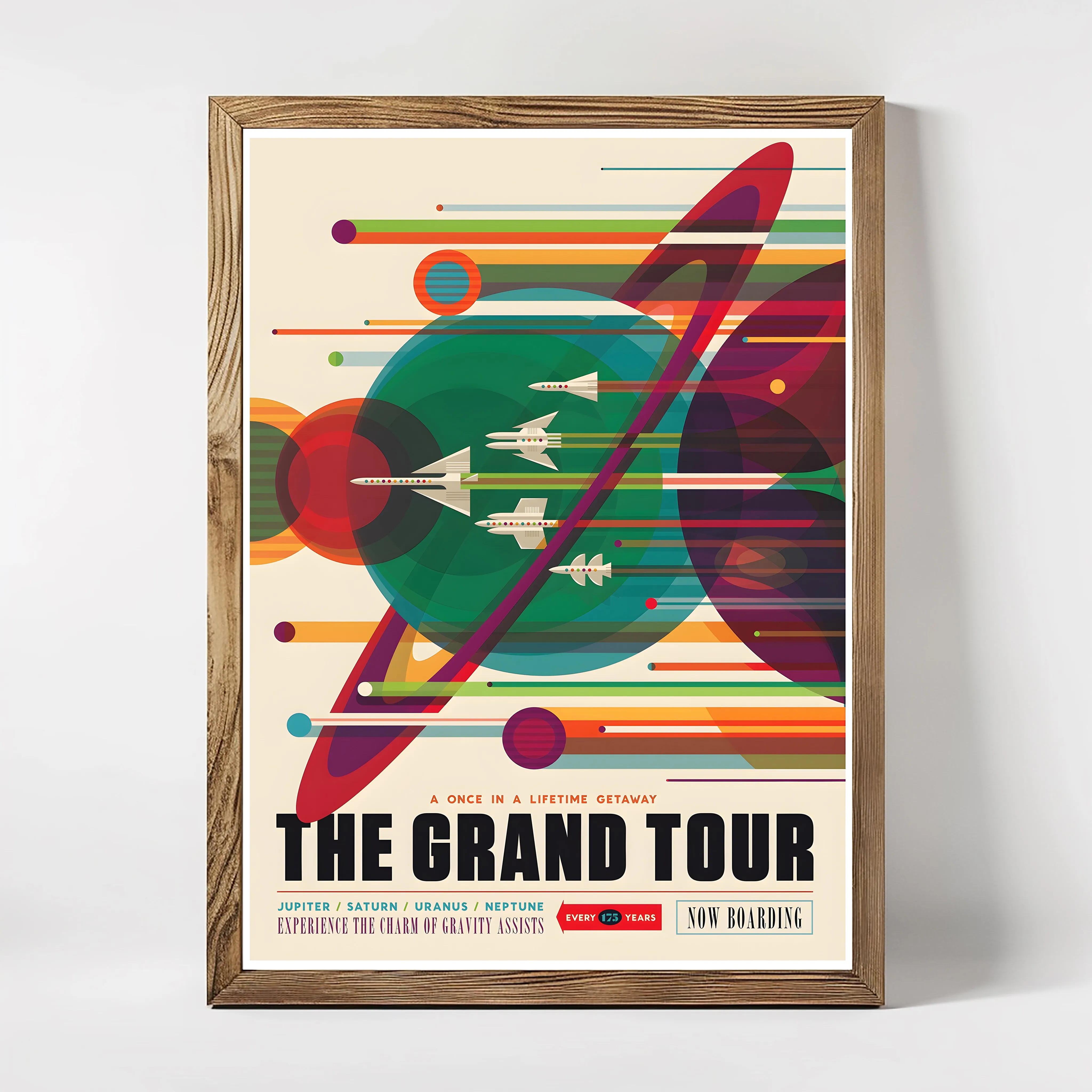 Retro Space Travel - The Grand Tour NASA