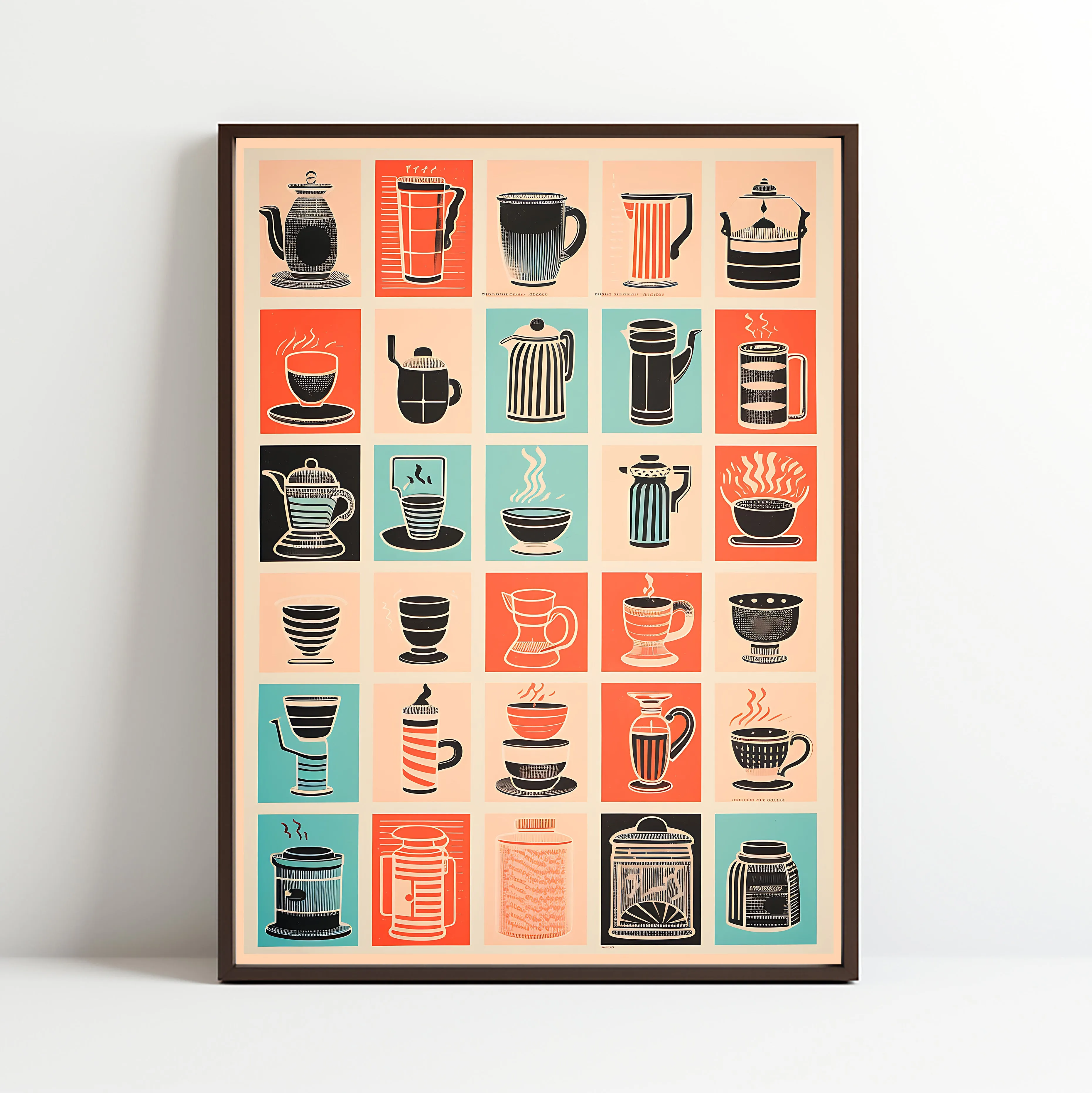 Coffee Icons poster