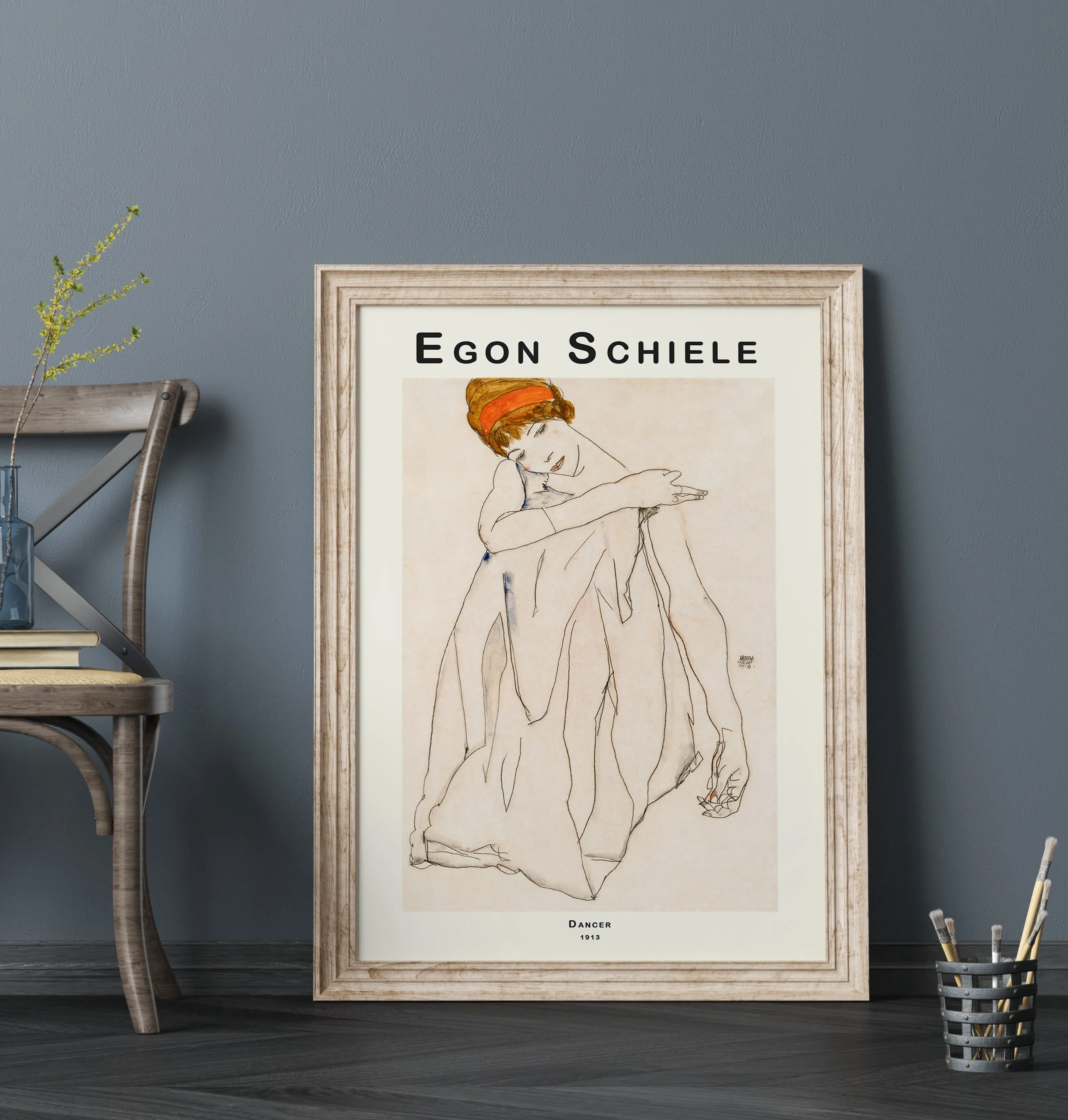 Egon Schiele  Dancer (1913)