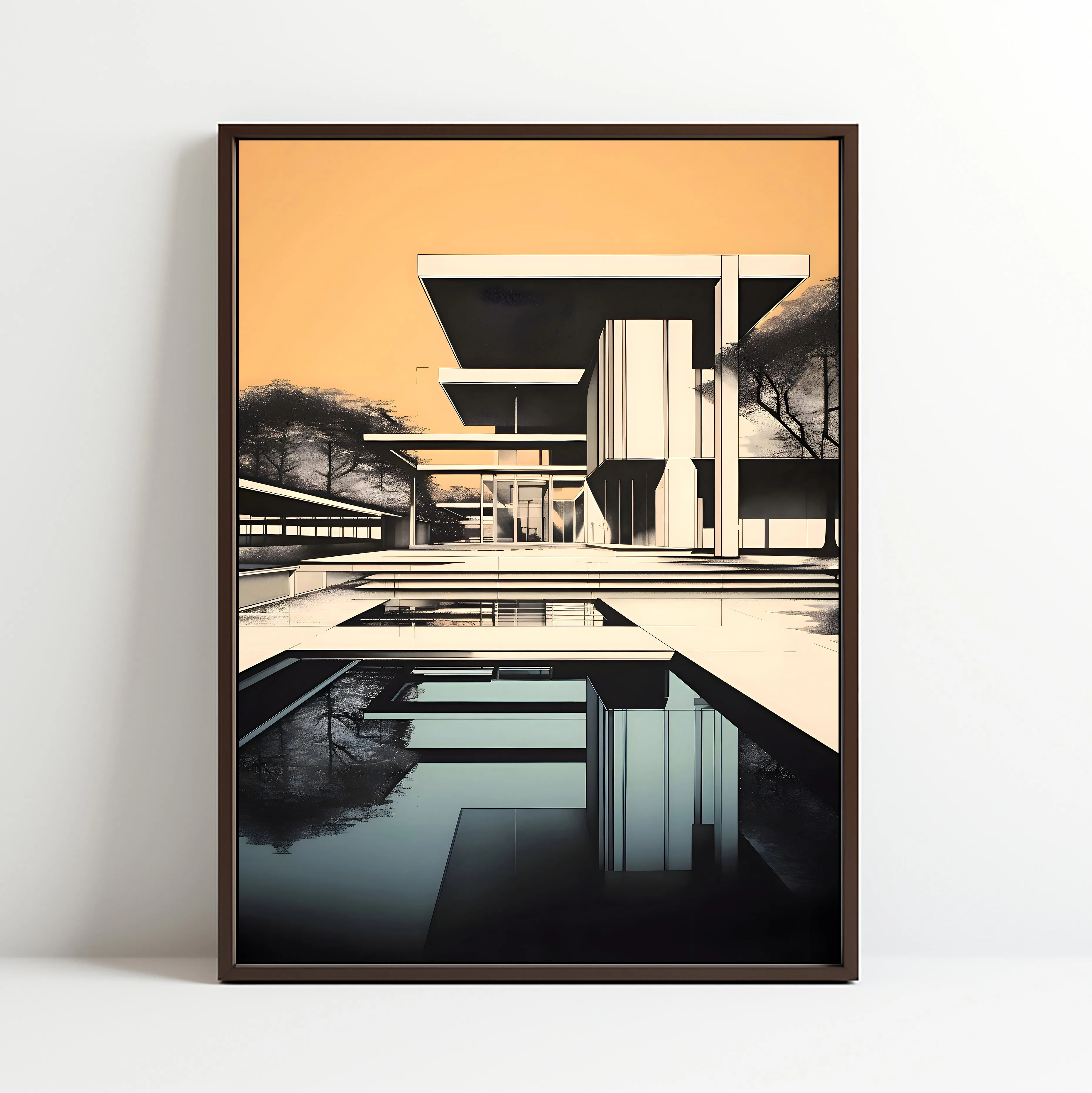 Reflections of Modern Serenity