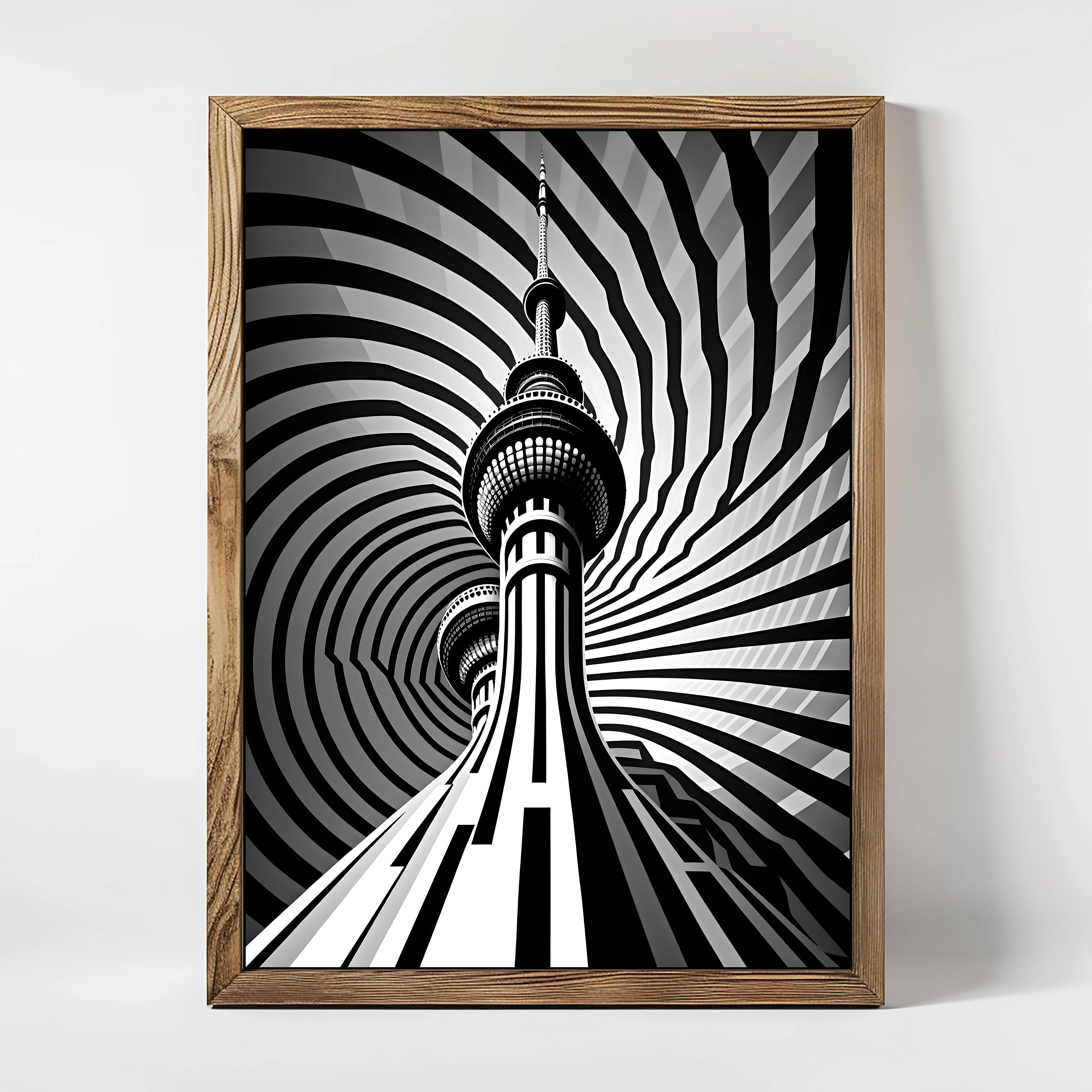 Fernsehturm Illusion