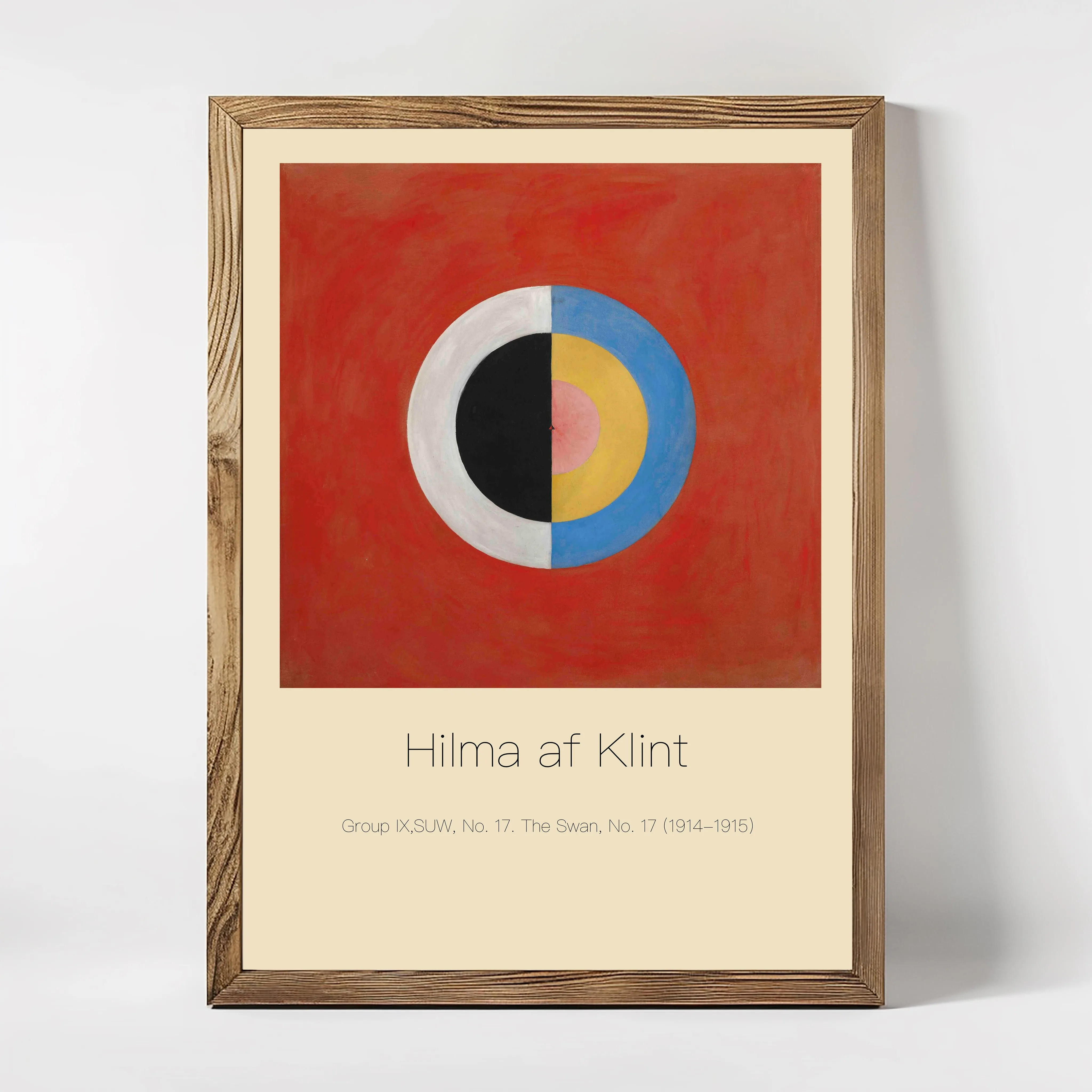 Hilma Af Klint - Group IX,SUW, No. 17. The Swan, No. 17