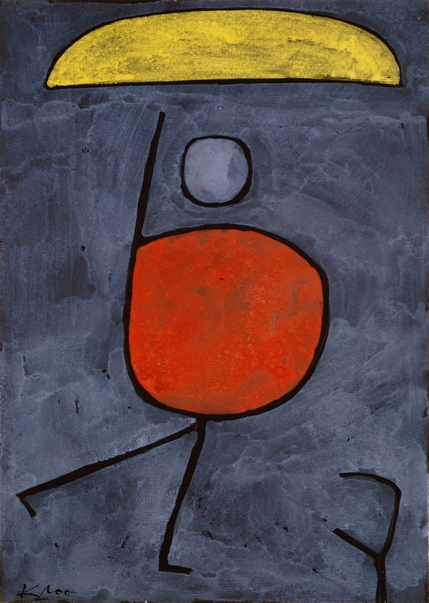 Paul Klee - With Umbrella