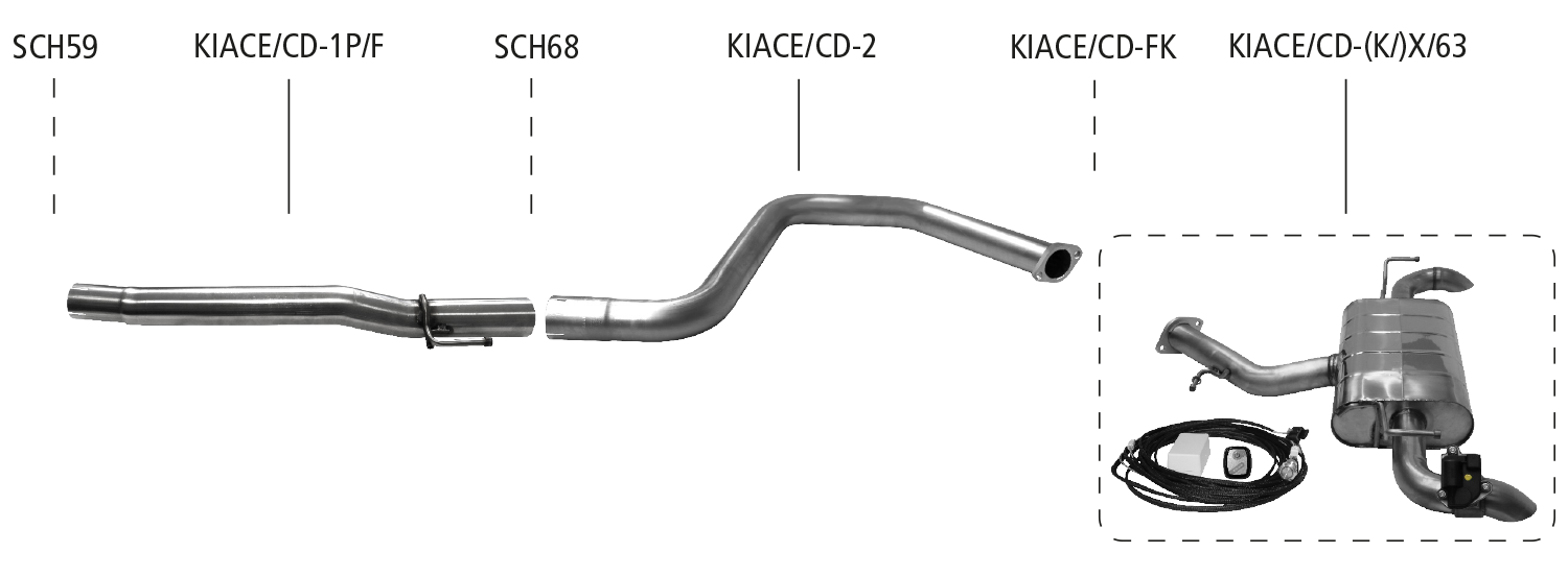 Nákres Kia XCeed XCeed 1.6l T-GDI-facelift od modelového roka 2026