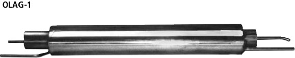 BASTUCK Predný tlmič výfuku – OLAG-1