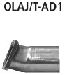 BASTUCK Adaptér s prírubou – OLAJ/T-AD1