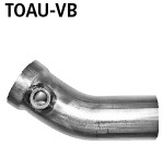 BASTUCK Výfukové potrubie – TOAU-VB