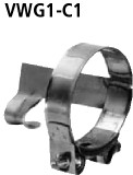 BASTUCK Upevňovacia objímka vpredu Ø 63 mm – VWG1-C1