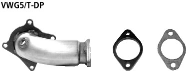 BASTUCK Downpipe – VWG5/T-DP