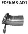 BASTUCK Predný adaptér za katalyzátor (len pre Fiesta JA8 1.4l + 1.6l benzín, ST200 modely) – FDFI/JA8-AD1