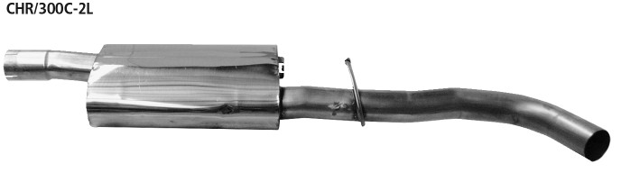 BASTUCK Stredný tlmič výfuku vľavo – CHR/300C-2L