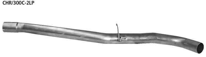 BASTUCK Stredný tlmič výfuku – CHR/300C-2LP
