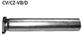 BASTUCK Spojovacie potrubie diesel – CV/CZ-VB/D