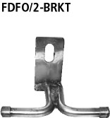 BASTUCK Držiak pre koncovka výfuku vľavo + vpravo – FDFO/2-BRKT