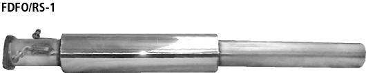 BASTUCK Predný tlmič výfuku – FDFO/RS-1