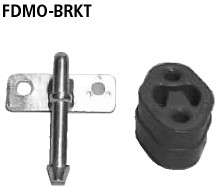 BASTUCK Držiak + guma pre zadný tlmič výfuku vpravo – FDMO-BRKT
