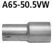 BASTUCK Adaptér zadného tlmiča na sériový výfuk na priemer Ø 50.5 mm – A65-50.5VW