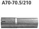 BASTUCK Adaptér výfuku – A70-70.5/210