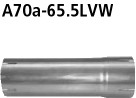 BASTUCK Adaptér kompletná výfuková sústava na sériové vyhotovenie na priemer Ø 65.5 mm – A70A-65.5LVW