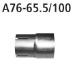 BASTUCK Adaptér Ø 76 mm vonku, Ø 65.5 mm vnútri – A76-65.5/100