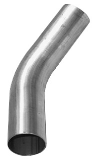 BASTUCK Koleno potrubia 45°, Ø 76 mm (3 palca) – A76/45B