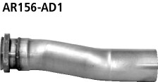 BASTUCK Predný adaptér pre 1.8l / 2.5l modely – AR156-AD1