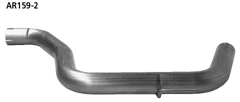 BASTUCK Spojovacie potrubie vpredu 2WD – AR159-2