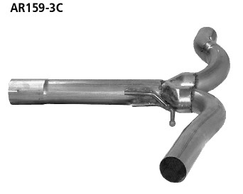BASTUCK Spojovacie potrubie Y 4WD – AR159-3C