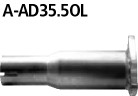 BASTUCK Adaptér kompletná výfuková sústava na sériový výfuk na priemer Ø 35.5 mm – A-AD35.5OL