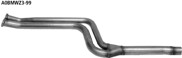 BASTUCK Spojovacie potrubie vpredu – A0BMWZ3-99