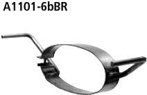 BASTUCK Montážny diel výfuku – A1101-6BBR
